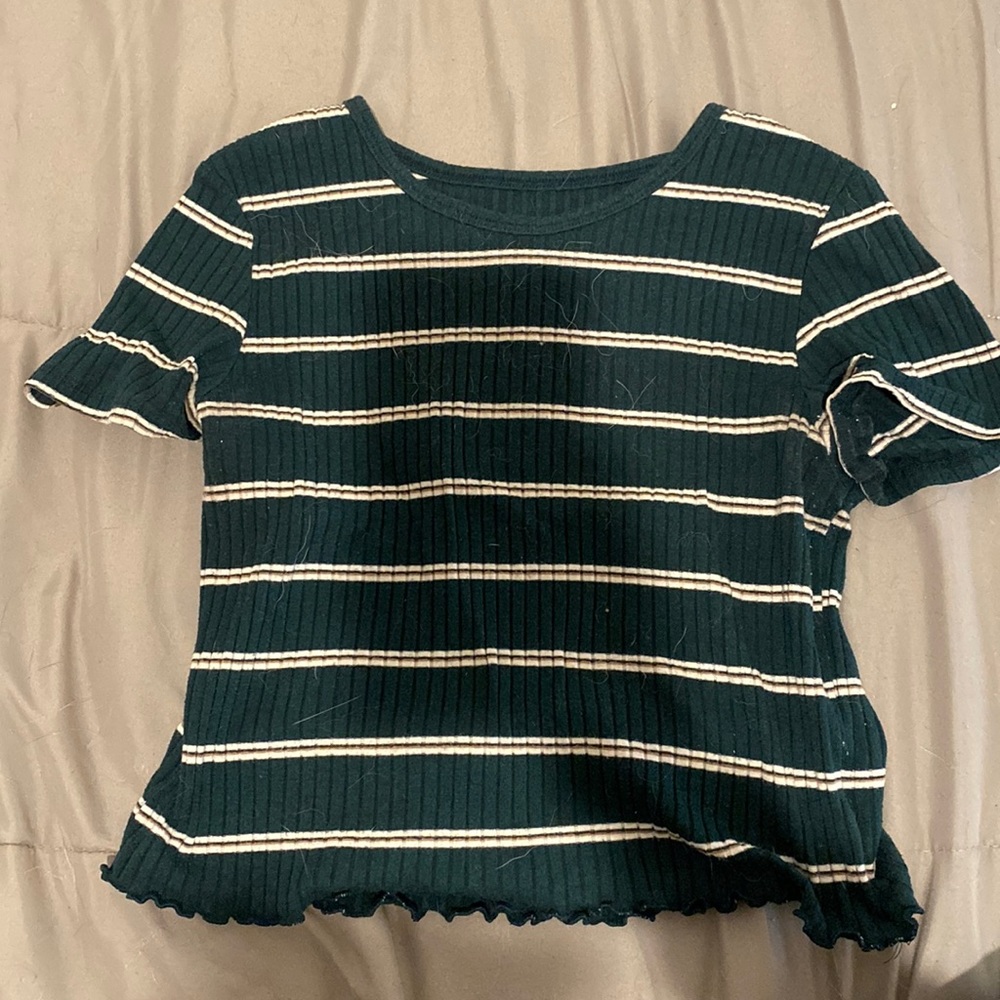 Green American eagle T shirt